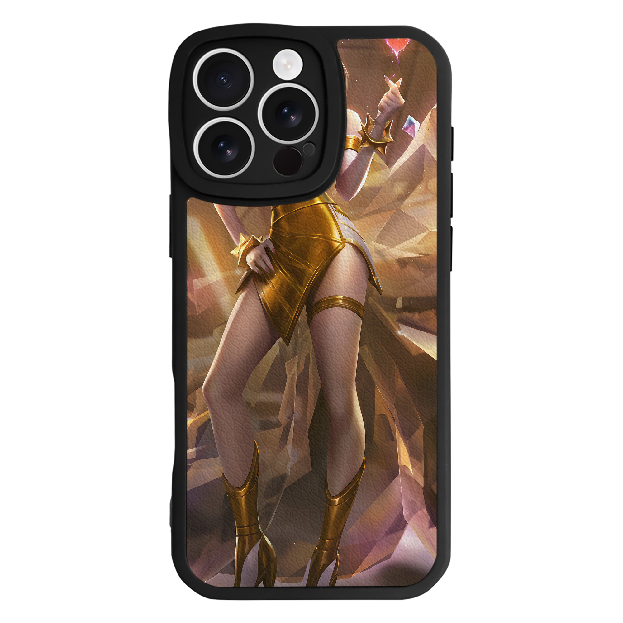 リーグ・オブ・レジェンド League of Legends LOL 【iPhone 16シリーズ対応】シリコンスマホケース（レザー調） 材質：シリコン
